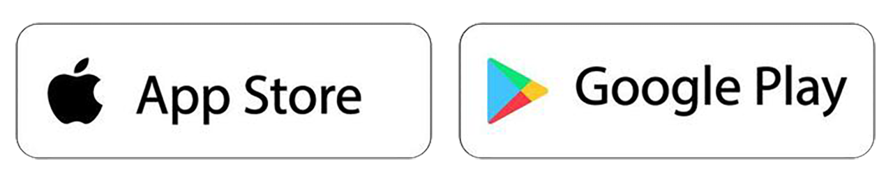 Verkrijgbaar in de App Store en op Google Play