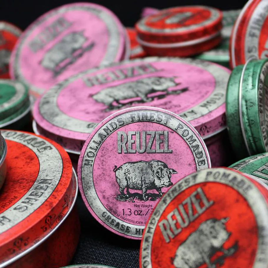 Producten van Reuzel in de salon